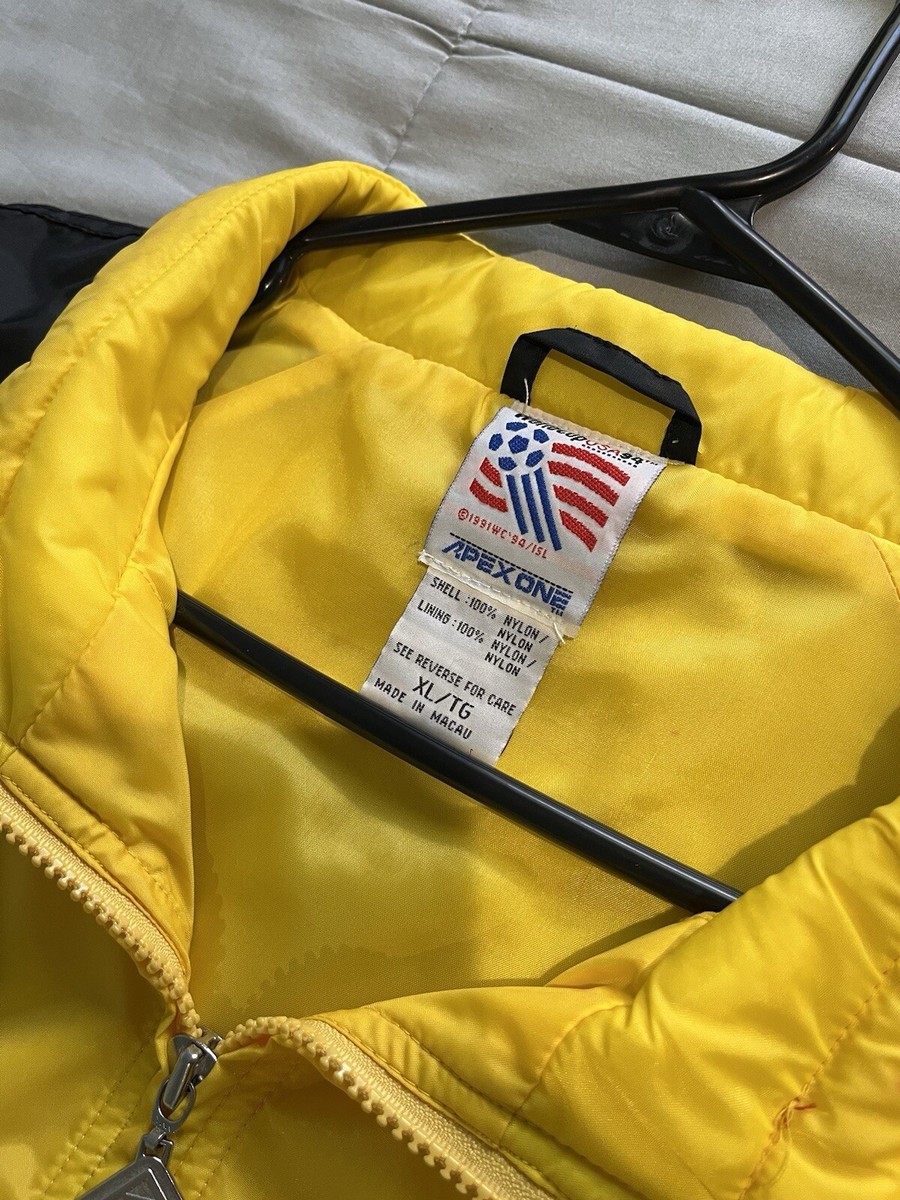 Vintage Apex One Spain 1994 USA World Cup Windbreaker Jacket