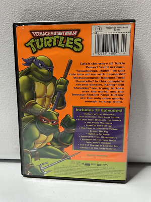 Teenage Mutant Ninja Turtles - Season 2 (DVD, 2005) Volume Two