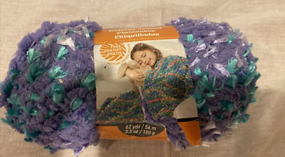 LOOPS & THREADS Slushie Yarn 1 Skein 3.5/1.5 Oz NEW #21315