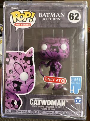 Funko Pop! Catwoman Batman Returns #62 Target Exclusive Art Series Hard Case