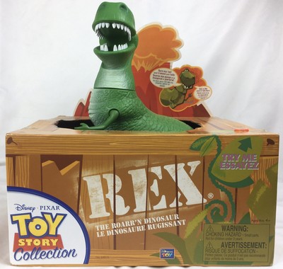 toy story signature collection rex the roaring dinosaur