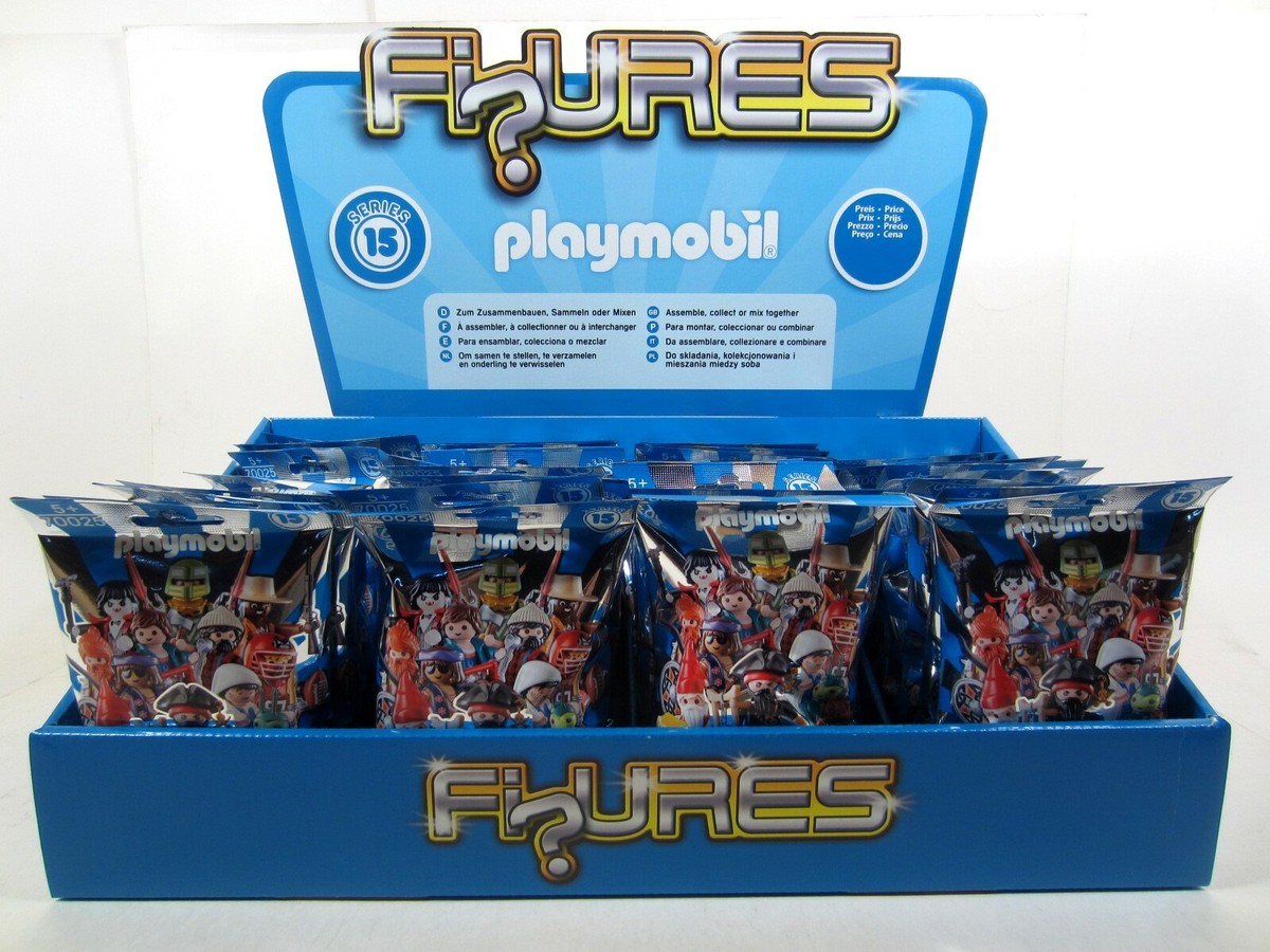 Playmobil 70025 Boys Series 15 Mini Figure CASE of 48 mystery