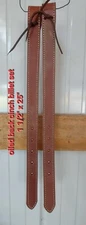 New horse tack Choice of Leather back cinch billets set western saddle parts