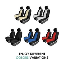Neoprene Front Set Custom Fit Seat Covers For 2019 - 2022 Dodge Ram 1500 Neoprene Front Set Custom Fit Seat Covers For 2019 - 2022 Dodge Ram 1500