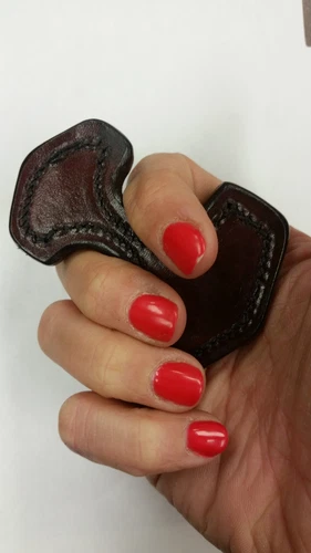 Peace Maker-Leather Knuckles-4-6 Layers of Leather-USA Made-MTR Custom Leather - product listing photo
