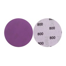 30pcs 3in Aluminum Oxide Sandpaper 60-10000 Grit Sanding Discs Paper Hook Loop