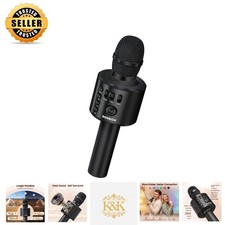 High-Quality Handheld Karaoke Mic with Echo Mode - Ultimate Singing Experience