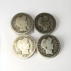 Lot of (4) Barber Dimes (2) 1912 D & (2) 1914D