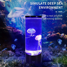Color Changing LED Jellyfish Lamp - Relaxing Night Light Aquarium Decor