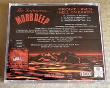 MOBB DEEP Front Lines (Hell On Earth) CD PROMO Hip Hop Thug Rap Gangsta Lp RARE
