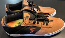 Fallen Skate Shoes Mens 10.5 Black/Orange Tommy Sandoval Pro Model