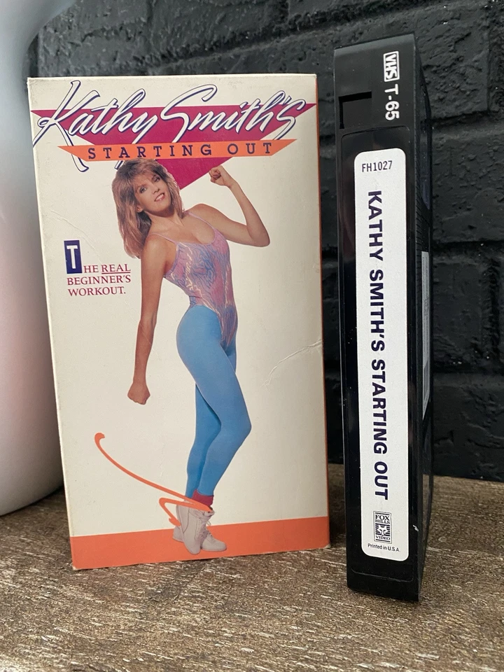 Kathy Smith VHS, 1987 Workout Exercise Retro Fitness Video, OOP HTF Rare - Image 4 of 4