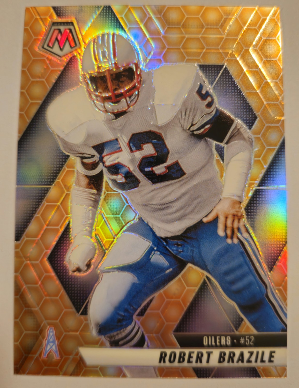 2025 Panini Mosaic - Robert Brazile #132 Honeycomb Prizm