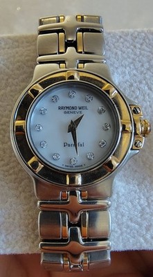 Raymond Weil Parsifal 9690/1 Ladies Watch - Two-Tone 18k Gold & Diamonds