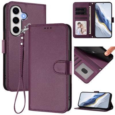 Leather Wallet Phone Case For iPhone 17 16 15 14 13 12 11 Pro Max XR XS 17E 16E