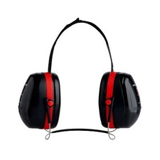 3M H540B-412-SV Peltor Optime Iii Earmuffs 35 Db Black/Red Neckband