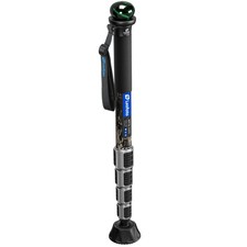 Leofoto MPQ-325C Premium Carbon Fiber Monopod Kit SC-70 Foot CHG-01 Handle Camo