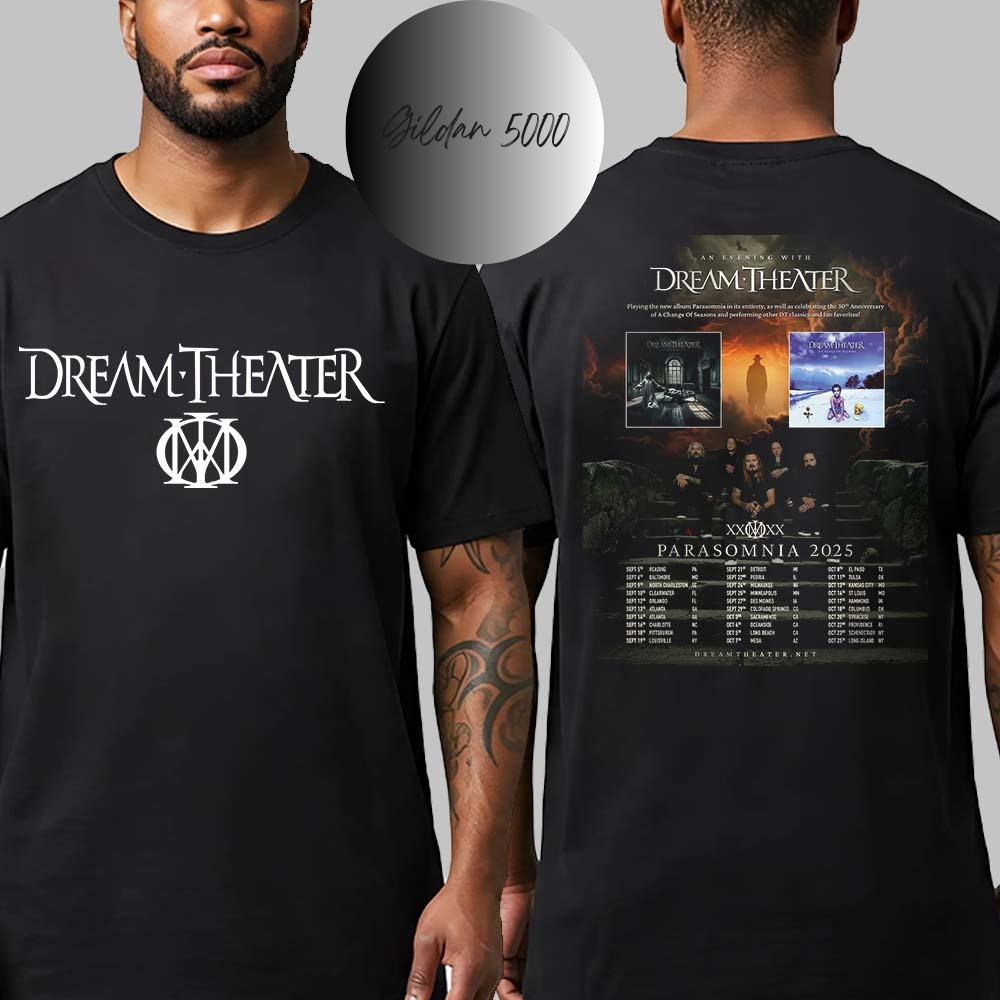 Dream Theater Parasomnia Tour 2025 Celebrate 30th Anniversary T