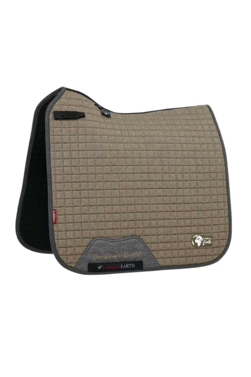 LeMieux Earth Dressage Saddle Pad - Moss - Large