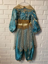 Disney Store Jasmine Halloween Costume Girls Size 5/6 Small Worn Once NICE
