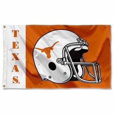 Para fanáticos de Texas Longhorns 3x5 pies Universidad NCAA Casco Bandera/Bandera de Pared