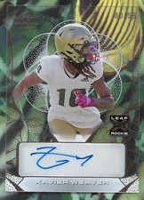 XAVIER WEAVER 2024 LEAF TRINITY SP ROOKIE RC AUTOGRAPH AUTO CARD #/99 COLORADO. rookie card picture
