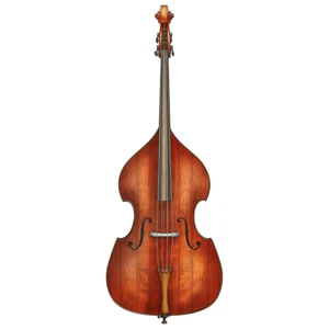 Double Bass Musical Instrument Self Adhesive Sticker