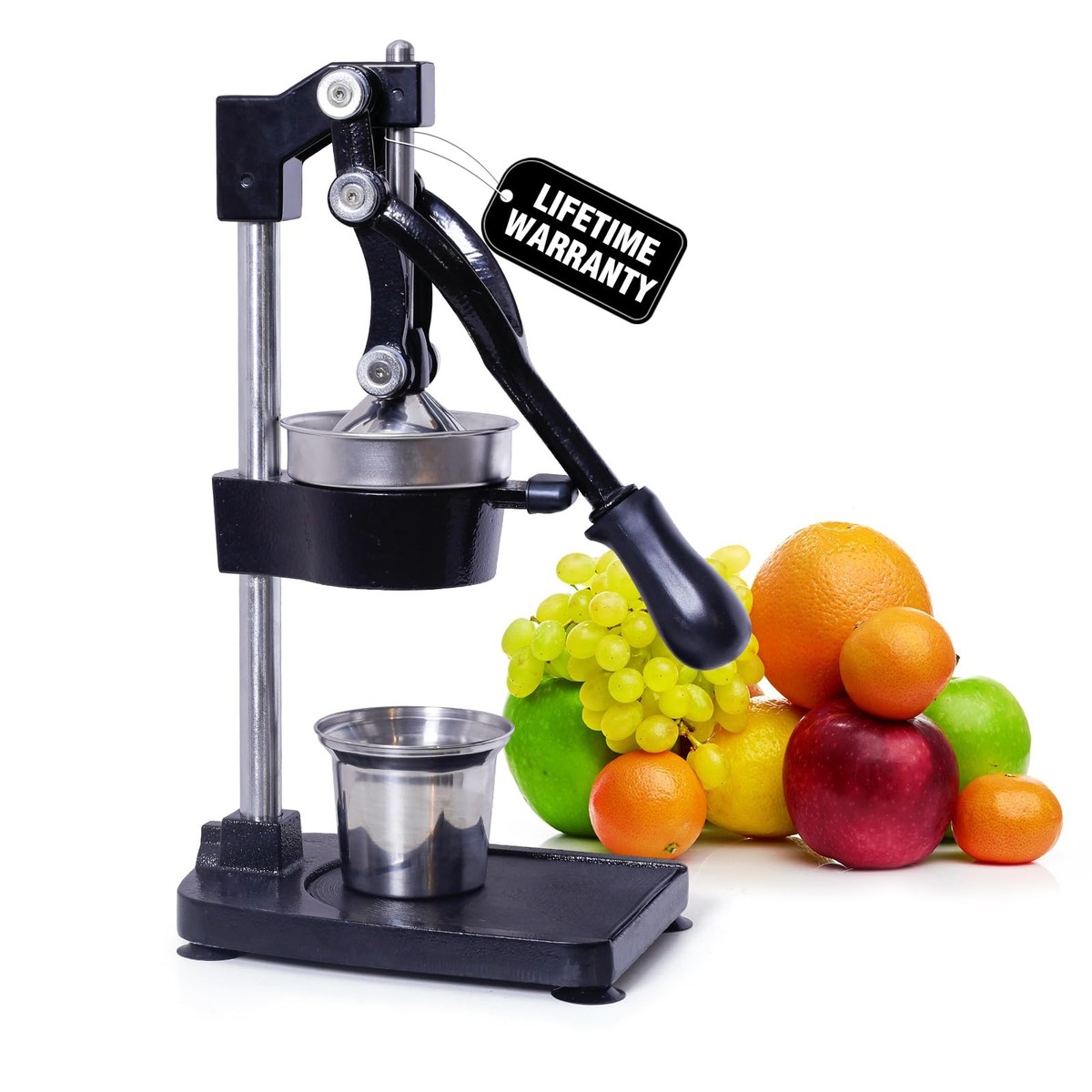 Manual Cast Iron Citrus Juicer,Commercial Hand Press,Heavy Duty