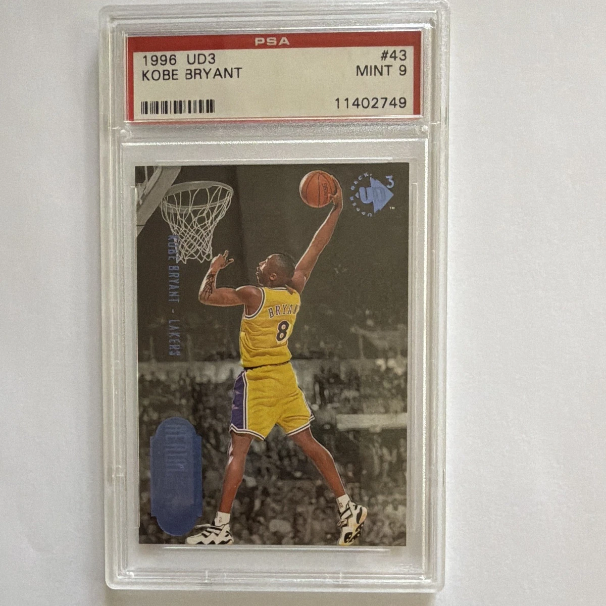 Kobe Bryant Professional Sports Authenticator (PSA) Basketball