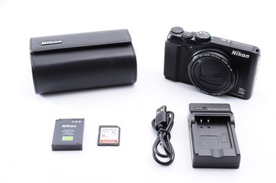 Nikon Coolpix S9900 Black Excellent+++ Compact Digital Camera