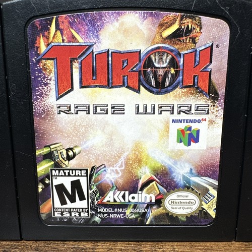 Turok Rage Wars - (Nintendo 64) Game N64 Cleaned, Tested & Authentic⭐ - Picture 7 of 9