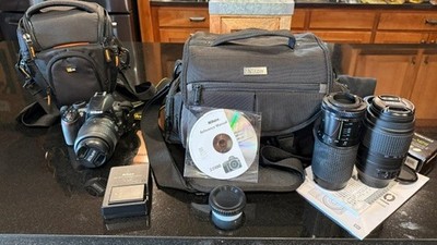 Nikon D3100 Digital Camera with Additional Lenses & Accessories