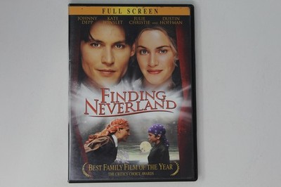 Finding Neverland DVD Full Screen Johnny Depp Kate Winslet