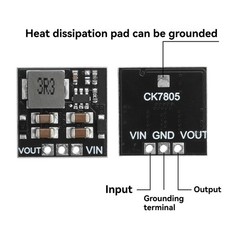 DC-DC Step-Down Modules Input 9V12V To 5V2.5A Supply Modules Over 90 Efficiency