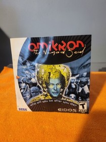 Omikron: The Nomad Soul (Sega Dreamcast, 2000) - Complete - CIB - Tested