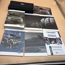 2013 FORD SUPER DUTY OWNERS MANUAL XL, XLT, Lariat, King Ranch,platinum W/ Case