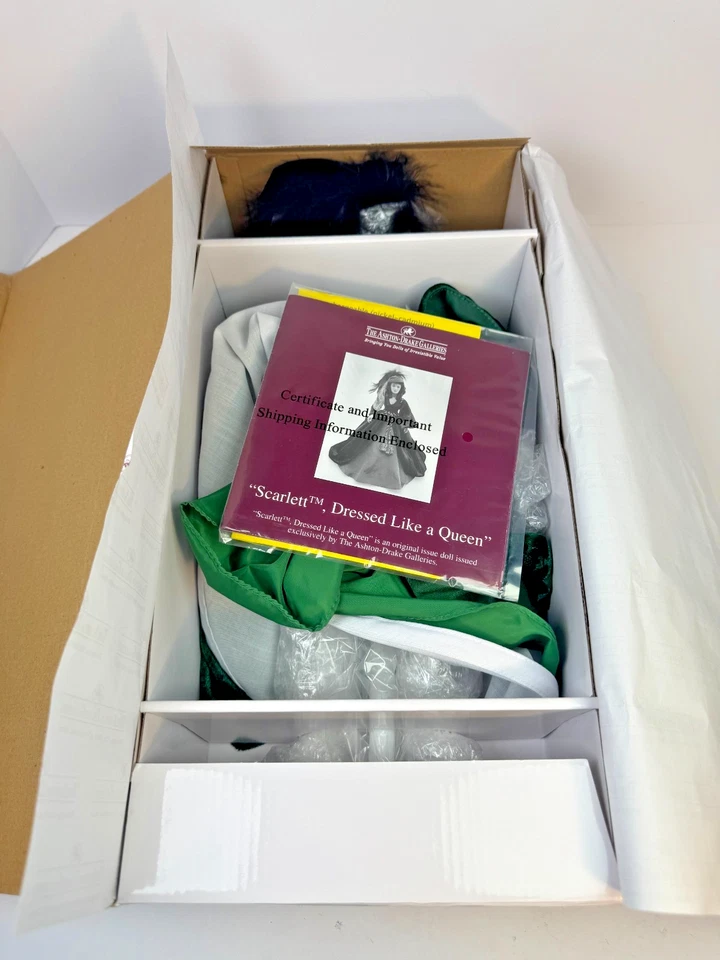 Ashton-Drake Scarlett “Dressed Like a Queen” Doll Talk of Tara Collection w/ Box - Image 2 of 4