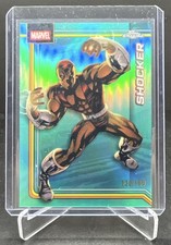 2026 Topps Chrome Marvel Comics Shocker Aqua Refractor 130/199 #153