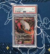 Darkrai EX Full Art 2016 Pokémon XY BREAKPOINT #118 PSA 9