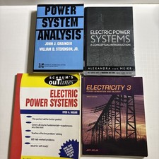 4 Books - Electric Power Systems/Generation