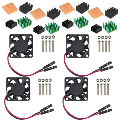 Easycargo Raspberry Pi Fan Heatsink Kit for Cooling Cooler 3,... 