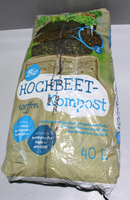 Floragard Uni Bio Hochbeet Komposterde 40L Torffrei Garten Kompost Neu