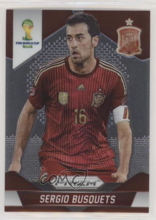 2014 Panini Prizm World Cup Sergio Busquets #174 0jx5