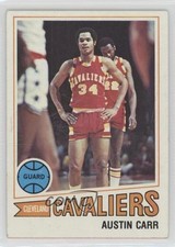 1977-78 Topps Gray Back Austin Carr #32 3d5