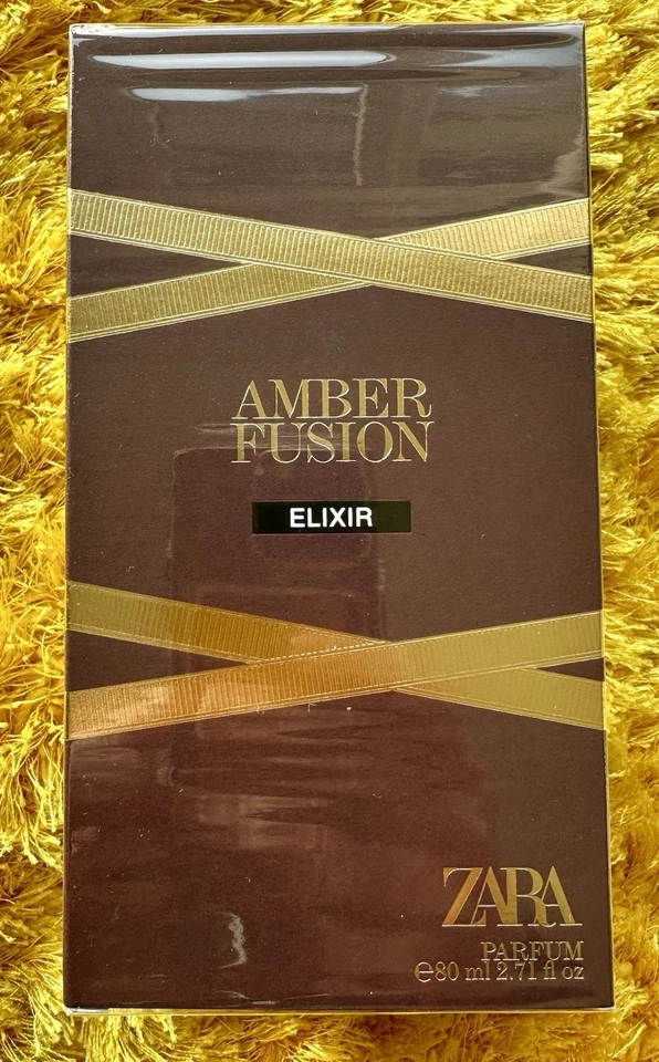 ZARA - AMBER FUSION ELIXIR PARFUM 80ML - Geschenkverpackung