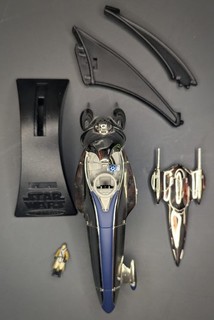 Star Wars Action Fleet Royal Starship Prototype Series 1999 Alpha Ric Olie Stand