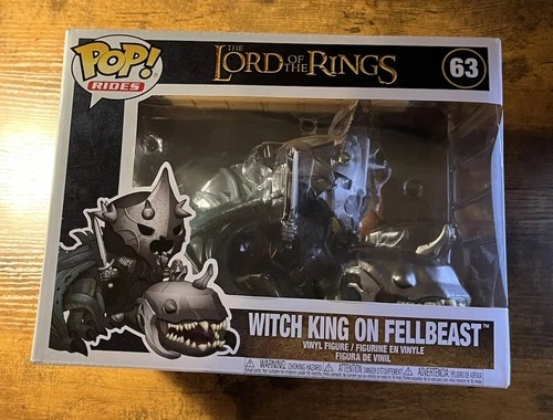 Funko Pop! Rides The Lord Of The Rings Witch King On Fellbeast #63