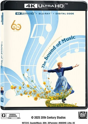 The Sound of Music (60th Anniversary) [New 4K UHD Blu-ray] With Blu-Ray, 4K Ma - Image 2 of 4