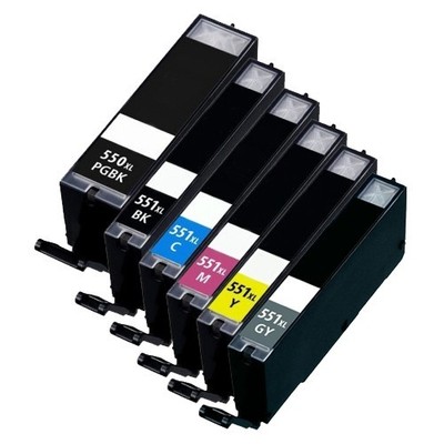 Cartouche D'encre Compatible Canon PGI-550XL Noir - Neuf, Référence CR-PGI550BK, Jet D'encre