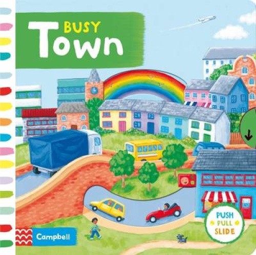 Busy Town (Campbell Busy Books) [Board book] by Rebecca Finn [Board Book]